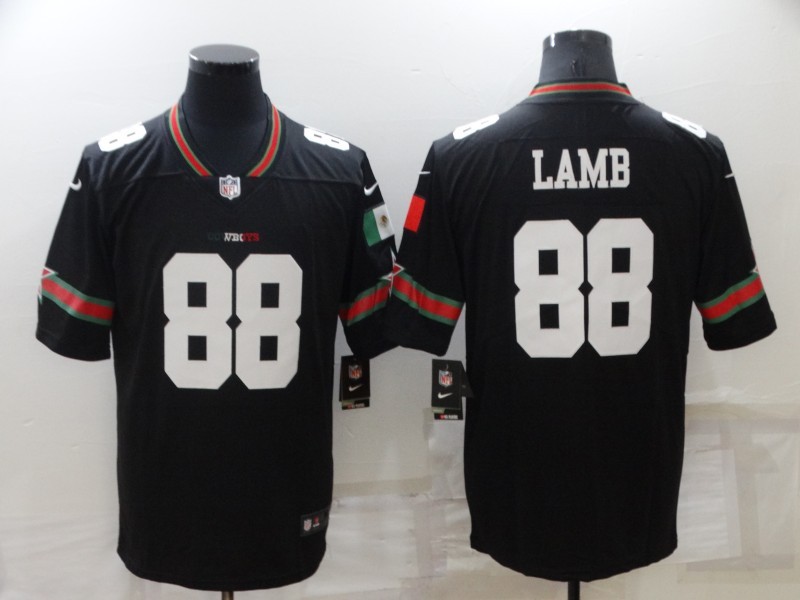 Men's Dallas Cowboys CeeDee Lamb #88 Black Jersey